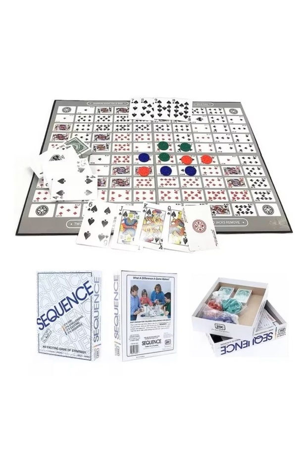 Sequence Board Game - English Version - 2