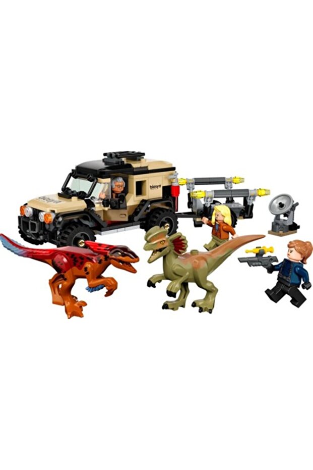 Jurassic World 76951 Pyroraptor and Dilophosaurus Transport