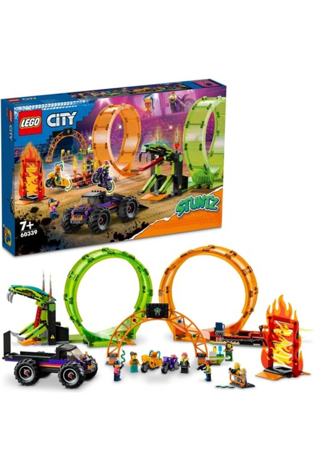 City 60339 Double Loop Stunt Arena - 1