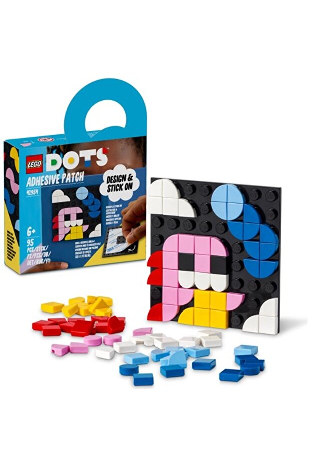 41954 Dots Stickable Square Piece - 1