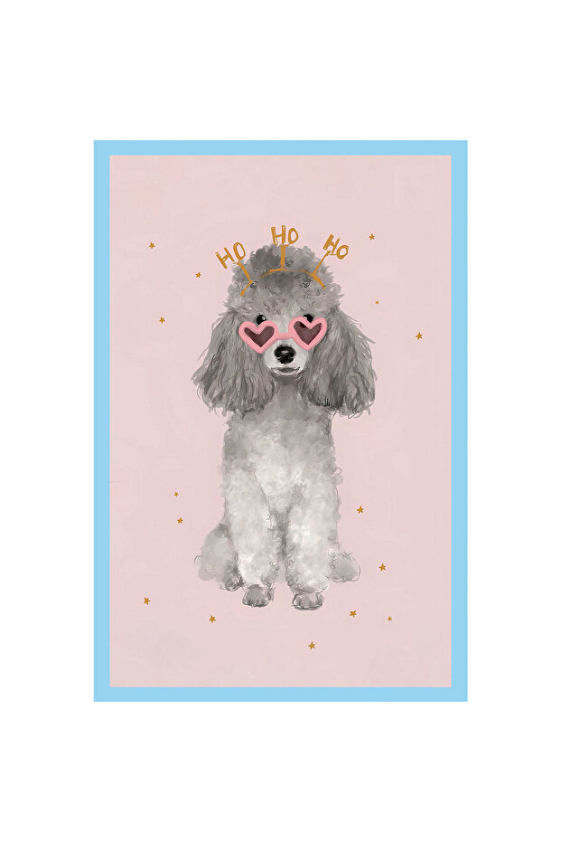 Cute Dog Themed Decorative Gift Note Card and Postcard | 10X15Cm