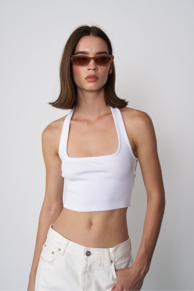 Kare Yaka Croptop - 1