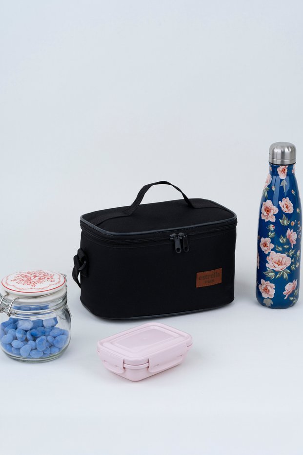 Viva Food Carrying Bag Heat Insulated Thermal Bag Lunch Bag Camping Black