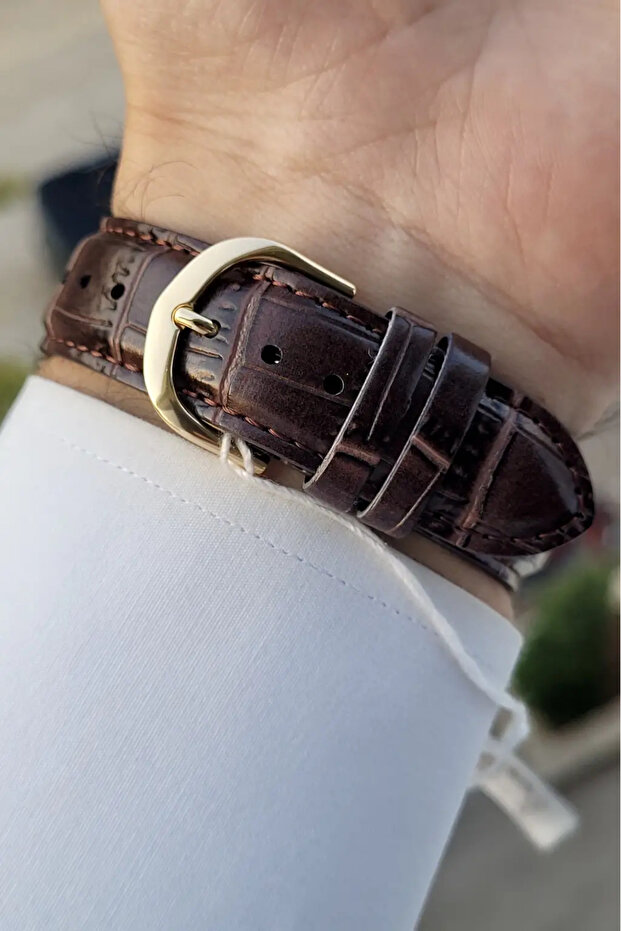 Deri Kordon Erkek Kol Saati - 4