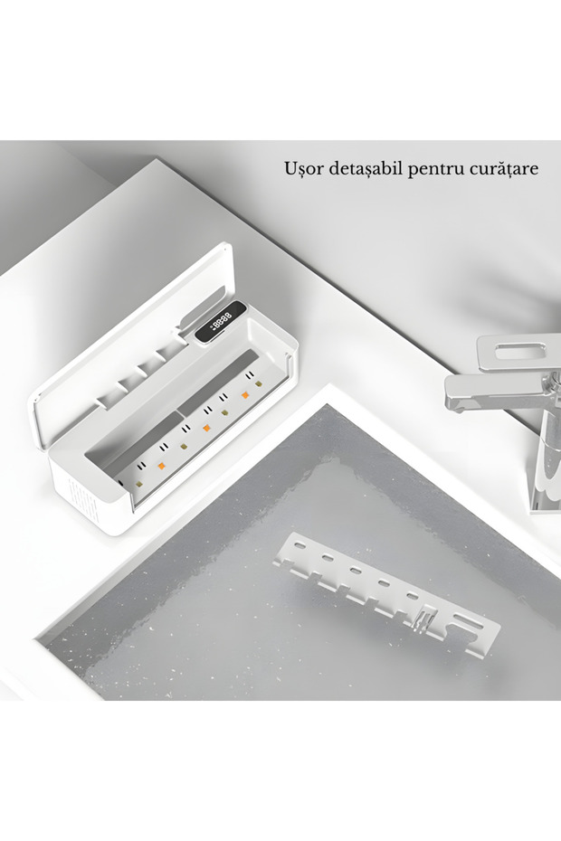 Toothbrush Holder with UV Technology, Quick Drying and Automatic Sanitization - 4