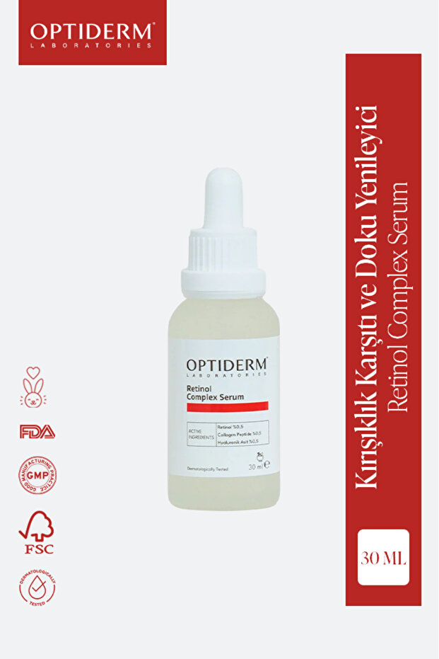 Kırışıklık Karşıtı ve Doku Yenileyici Serum Retinol Complex Serum (30 ml) - 1
