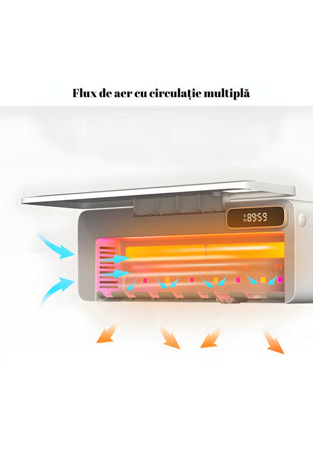 Toothbrush Holder with UV Technology, Quick Drying and Automatic Sanitization - 9