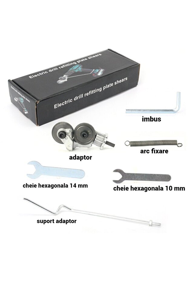 Sheet Cutting Adapter for Drill - 1