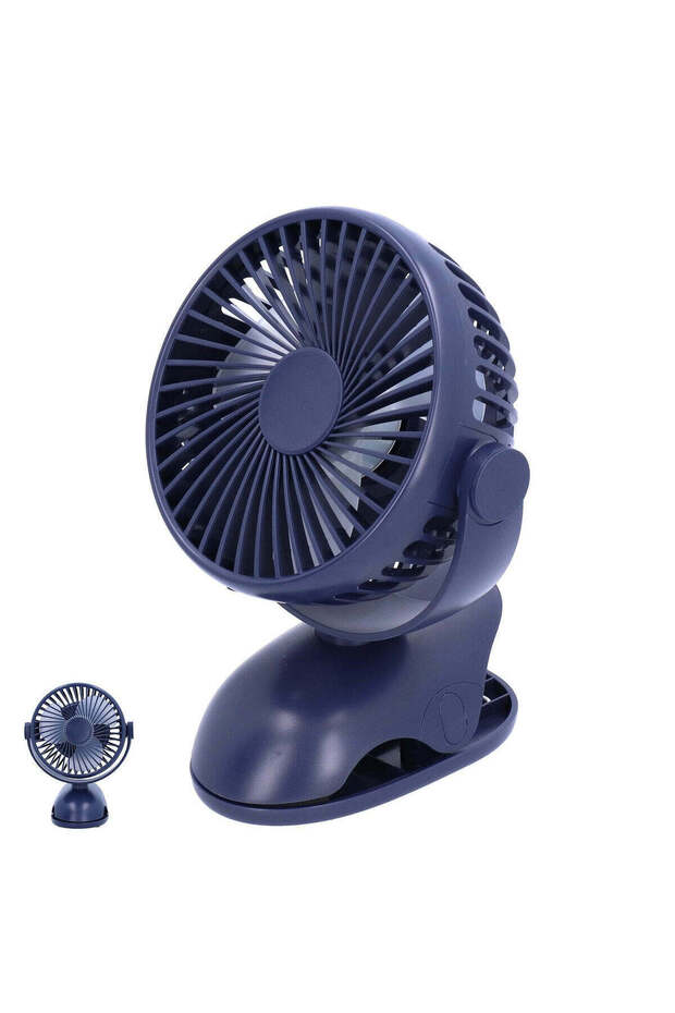 Mini ventilator USB cu clemă - 3
