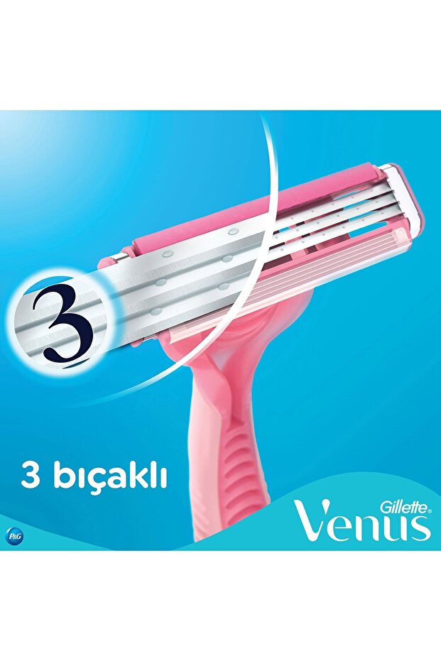 Simply3 Kadın Tıraş Bıçağı 4'lü - 3