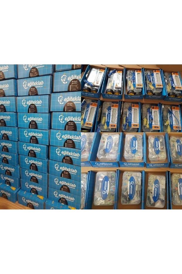 Eğiteklab Robotik Kodlama Arduino Uzaktan Eğitim Seti - 5