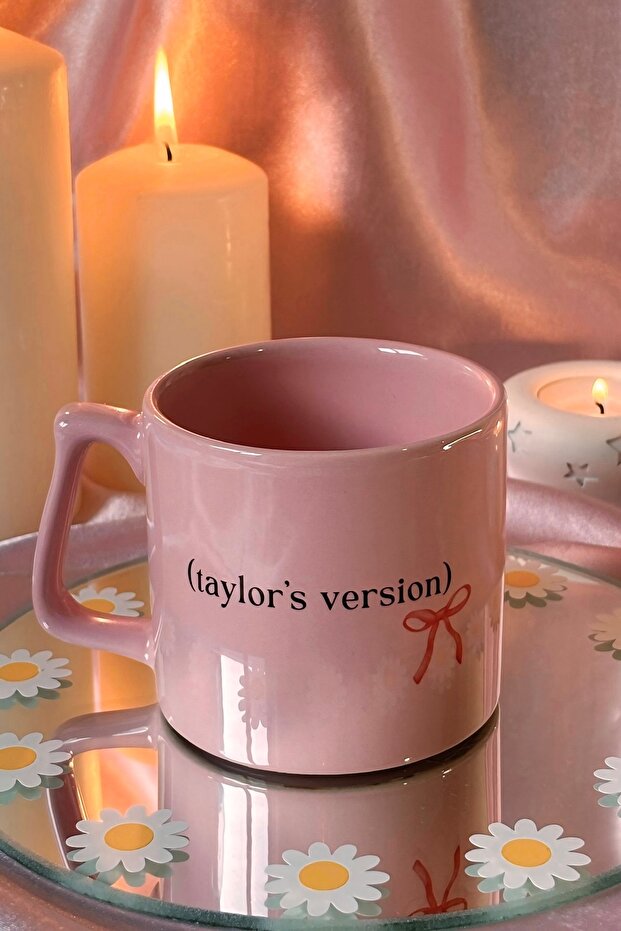 كوب تايلور سويفت الوردي - إصدار تايلور - 1