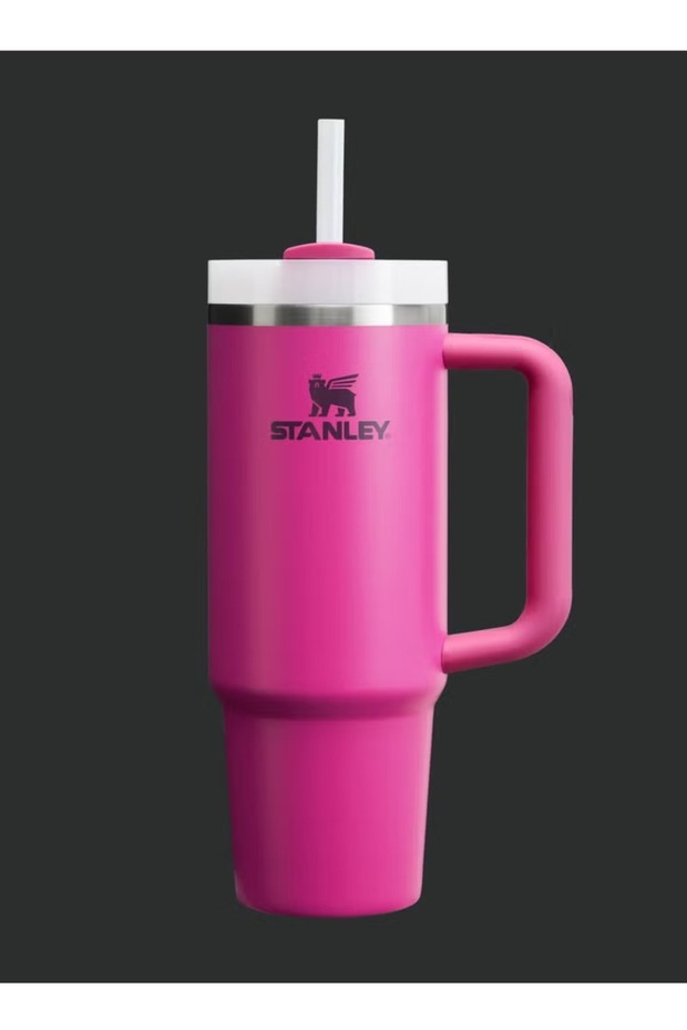 Quencher H2.0 FlowState Stainless Steel Tumbler with Lid & Straw – Hot Pink, 40 oz - 3