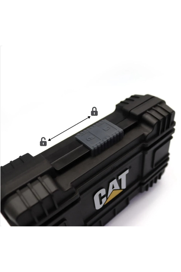 مجموعة رؤوس مفكات براغي متنوعة من CAT DA01902، 45 قطعة - 4