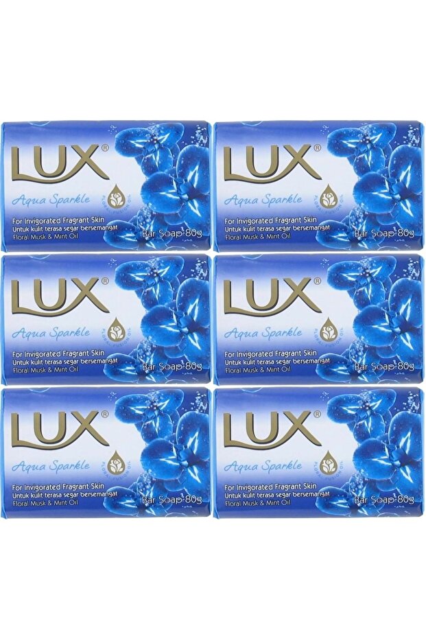 Soap 80Gr Aqua Sparkle (Sparkle Like Water) (Set of 6)