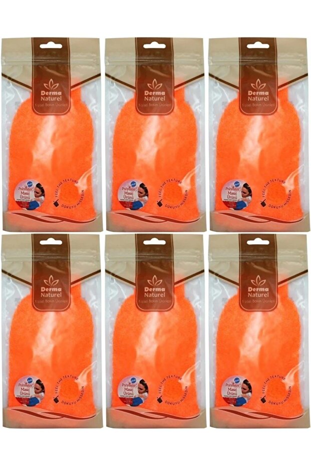 Bath Glove Colorful Ms-05 (Set of 6)