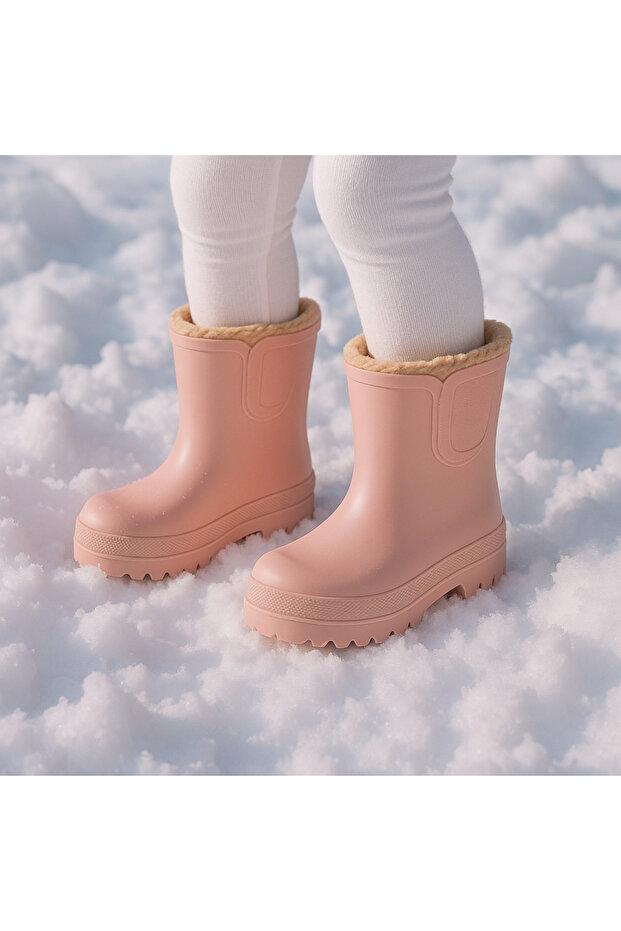 Tokio Borreguito Children's Fur Snow Boots , Rain Boots Waterproof , Thermal Heat Fur