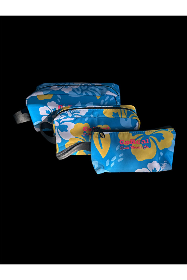 3 lü Makyaj çanta Seti - 2