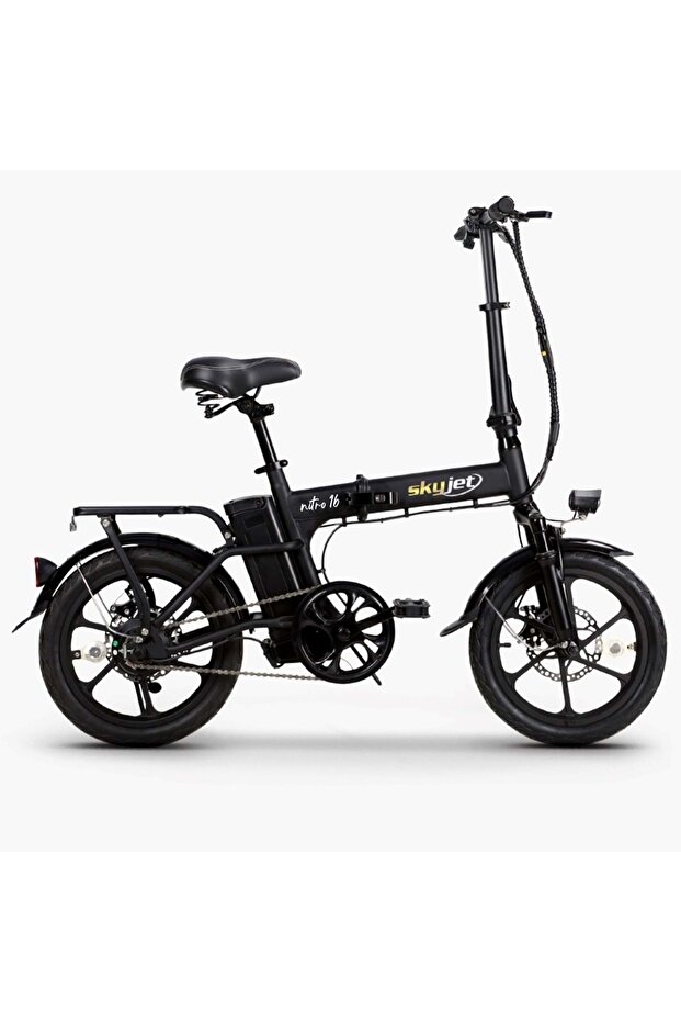 Skyjet NITRO-16 PEDAL DESTEKLİ ELEKTRİKLİ BİSİKLET (SİYAH)