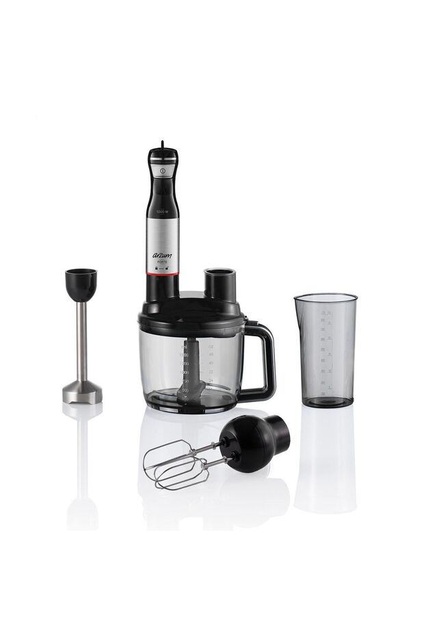 Mutfak Robotu Seti Çok Amaçlı Blender Set Siyah - 1