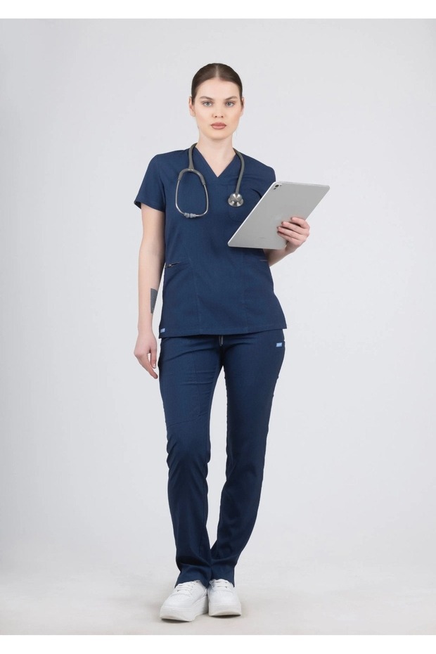 Lyna-Petrol Navy Blue