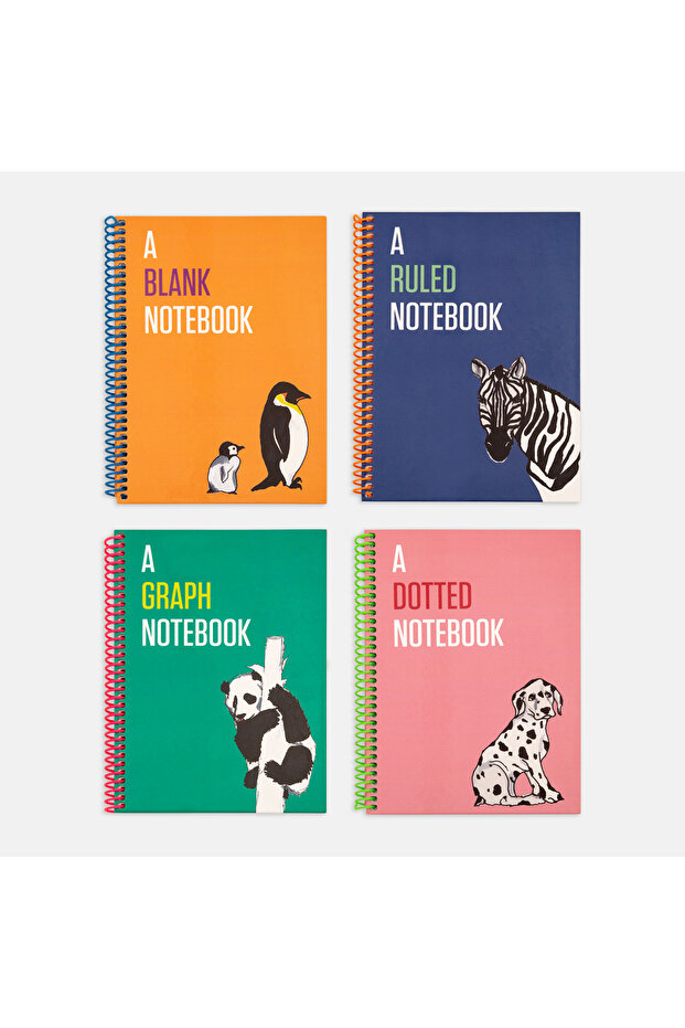 مجموعة دفاتر ملاحظات متباينة: مختومة - 4