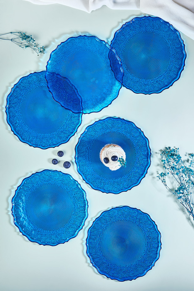 Goblen 6 Parça Pasta Servis Tabağı Seti - 2