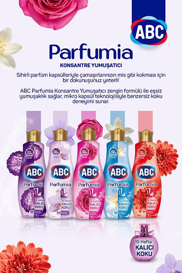 Konsantre Yumuşatıcı Zarif Orkide 1440 ml - 5