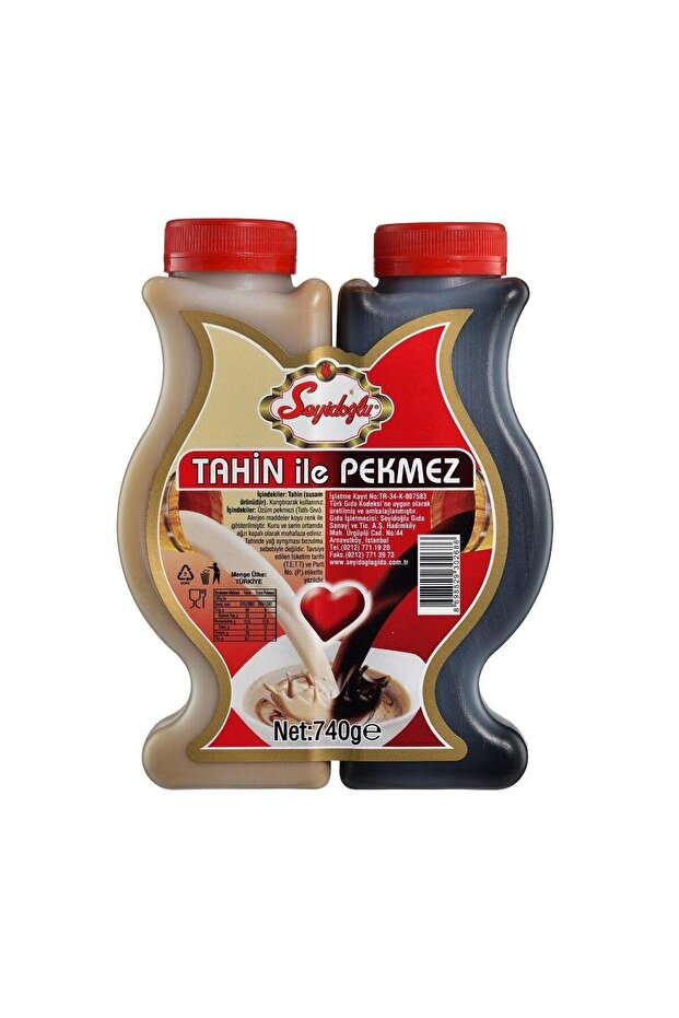 Tahin Pekmez Karışım İkiz 740 gr - 1