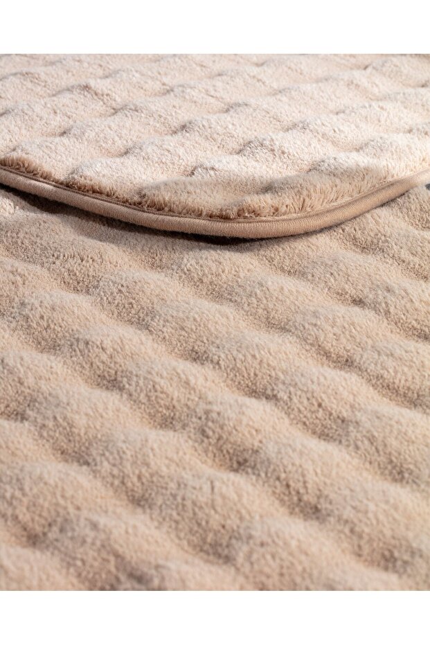 Reflet Bubble 2-teilige Badematte - Beige - 3