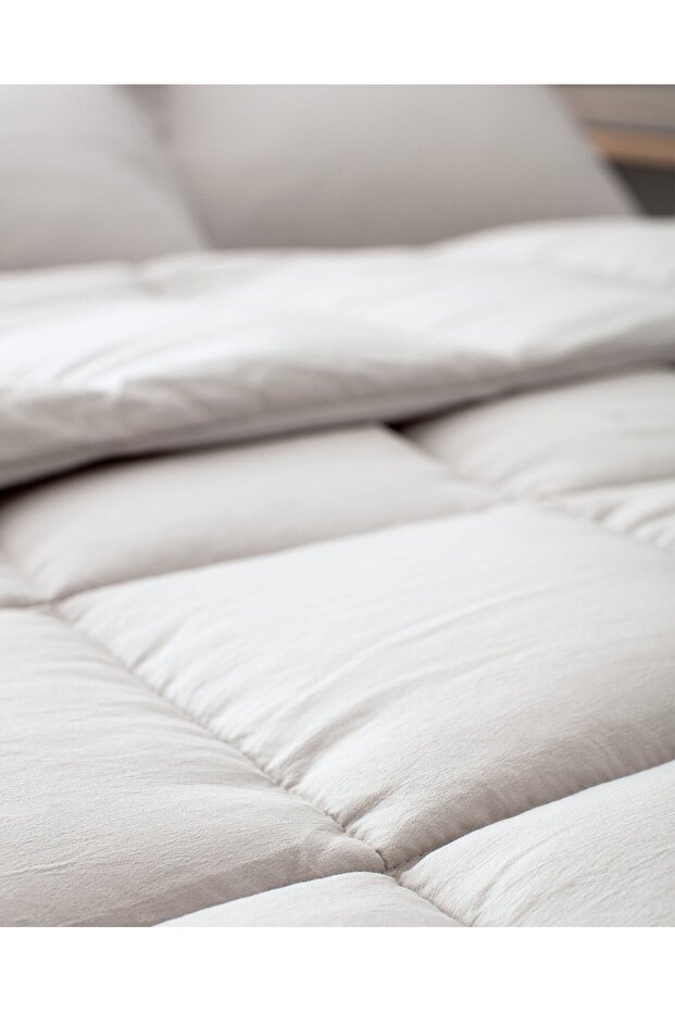 Mona Einzelbettdecken-Set - Stein - 4