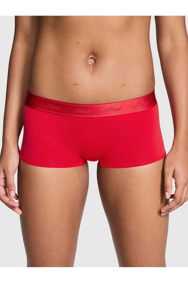 Mikro Logolu Boyshort Külot - 1