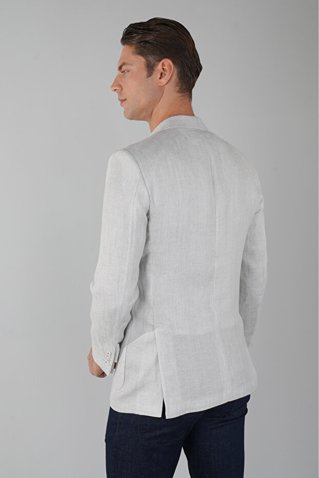 Regular Fit Torba Cep Taş Ceket - 2