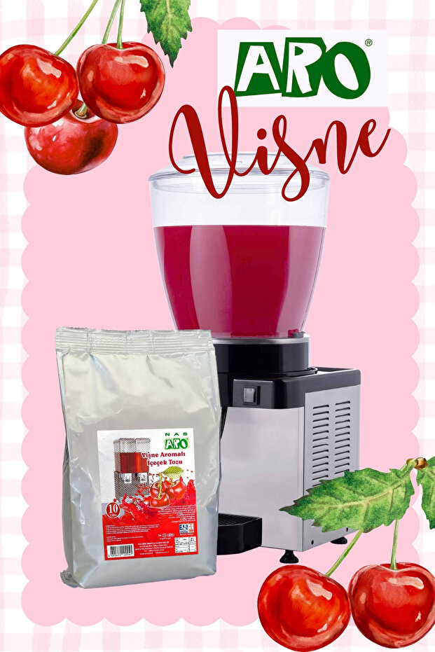 ARO Vişne Aromalı içecek tozu 450gr 10 Litre