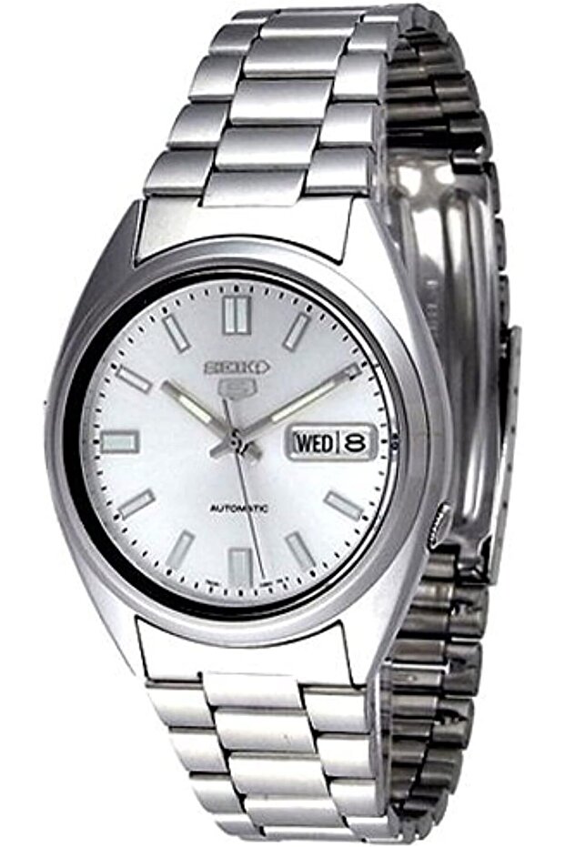 SNXS73K1 Men's Analogue Automatic Watch with Stainless Steel Strap