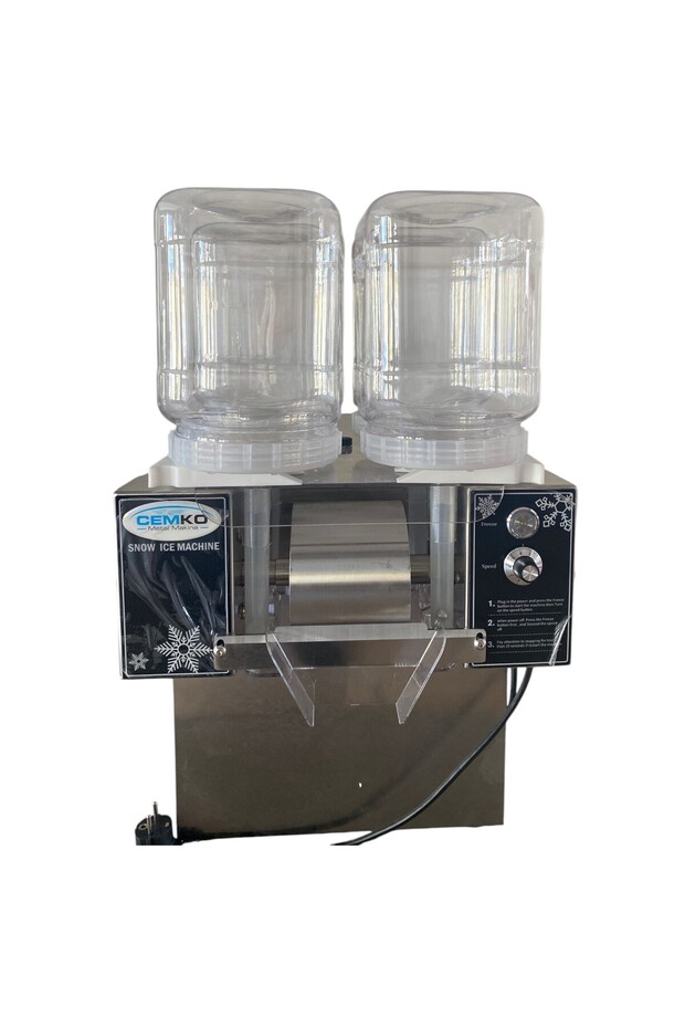 Kar Dondurma Makinesi Snow Flake Maker - 9