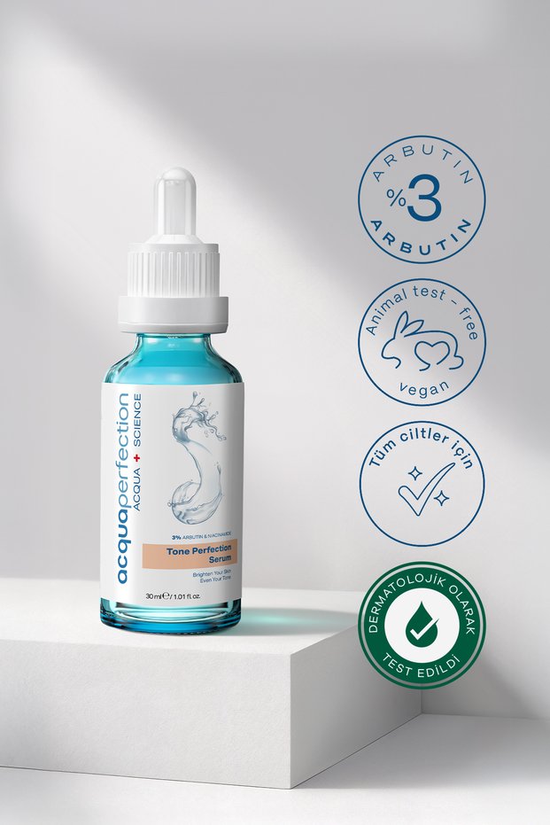 Tone Perfection; 3% Arbutin Brightening and Anti-Dark Spot Skin Tone Equalizing Facial Serum 30ml
