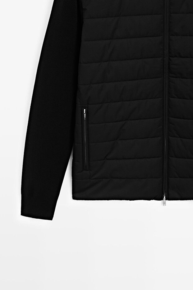 Kapitone bomber ceket - 7