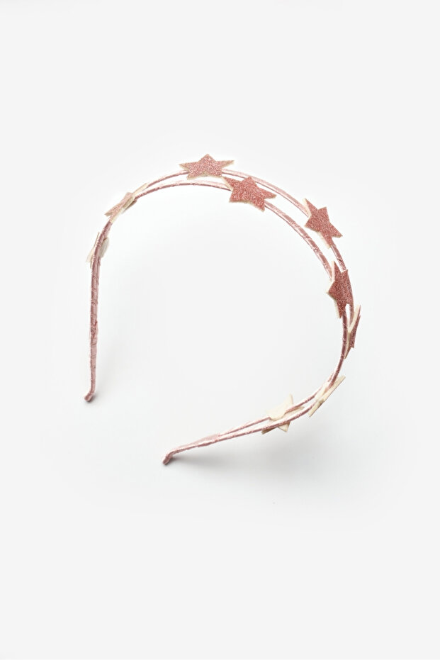 Rose  Minik Yıldızlı Kız Çocuk Taç - 2