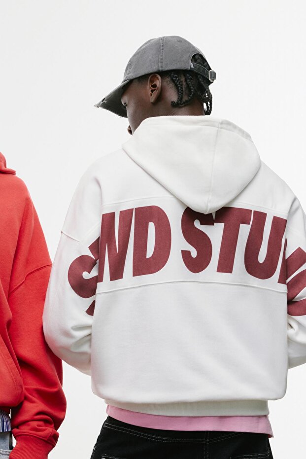 STWD Studio Kapüşonlu Sweatshirt - 1