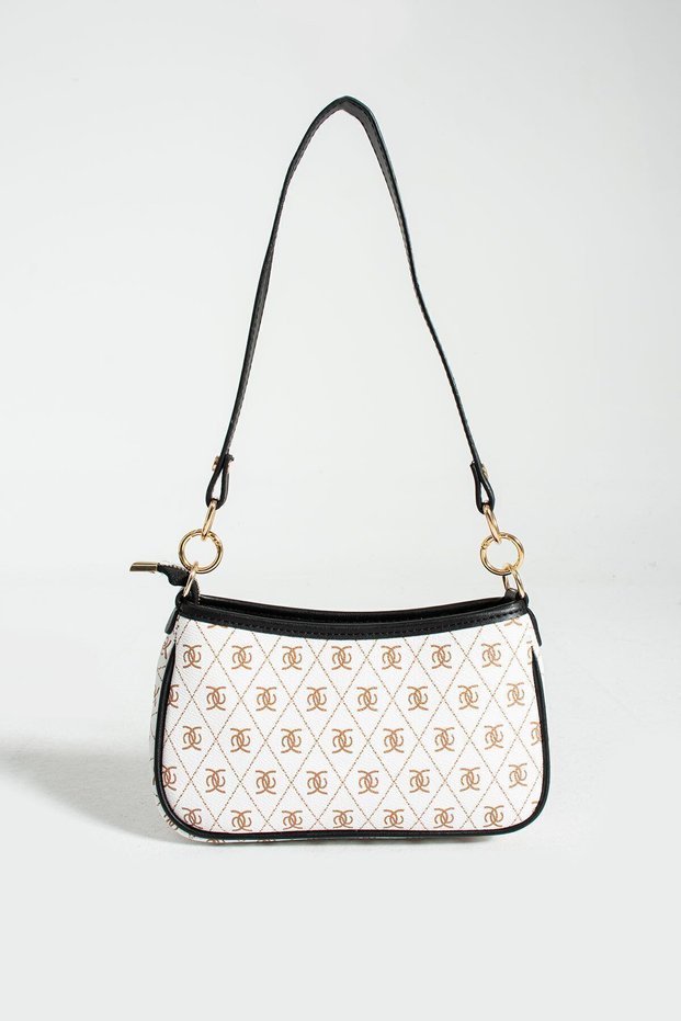 Adjustable Cross Strap Patterned Stylish Minimal Bag