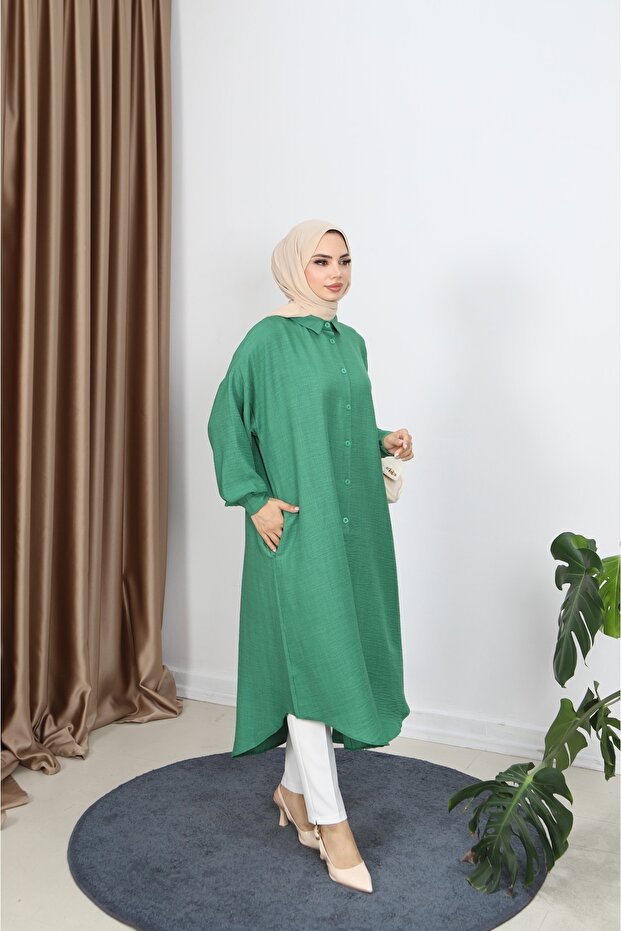 تونيك طويل بأزرار - 2