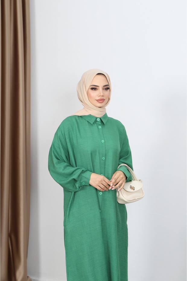 تونيك طويل بأزرار - 4