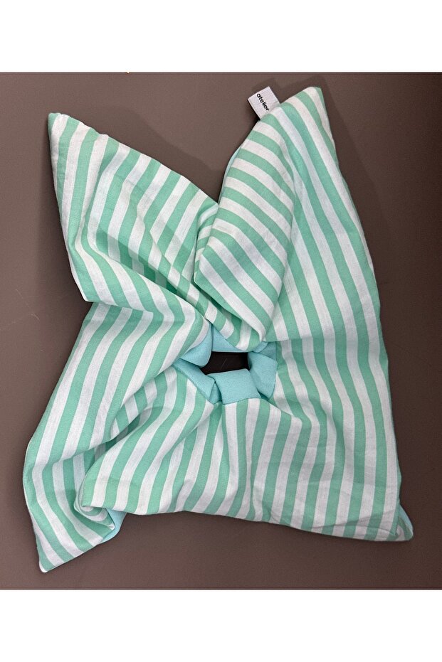 Square Square Double Pattern Scrunchie Rubber Buckle - 2