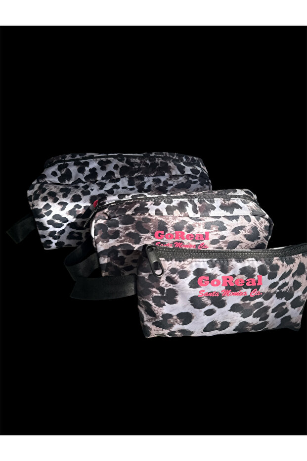 3 LÜ MAKYAJ ÇANTA SETİ - 8
