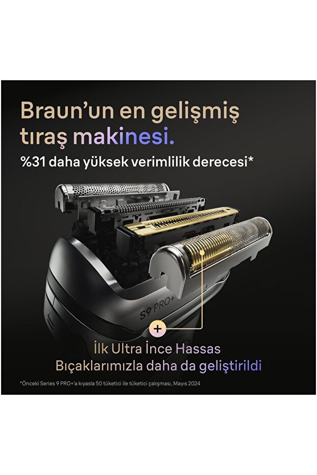 Series 9 PRO+ Elektrikli Tıraş Makinesi, Islak ve Kuru, SmartCare Merkezi, 9675CC - 5