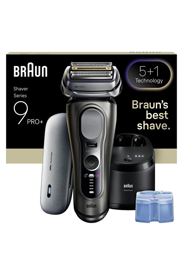 Series 9 PRO+ Elektrikli Tıraş Makinesi, Islak ve Kuru, SmartCare Merkezi, 9675CC - 1