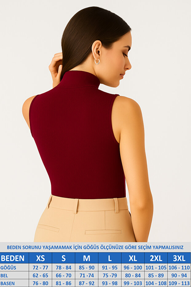 NOVELLE قميص داخلي مضلع ذو ياقة عالية - 2