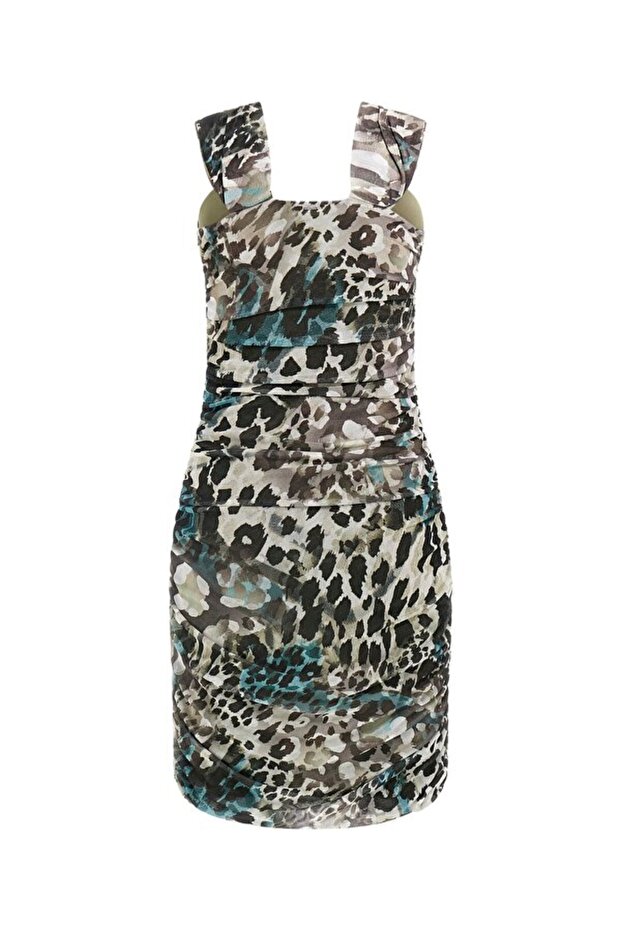 Off Shoulder Kadın Elbise - 7