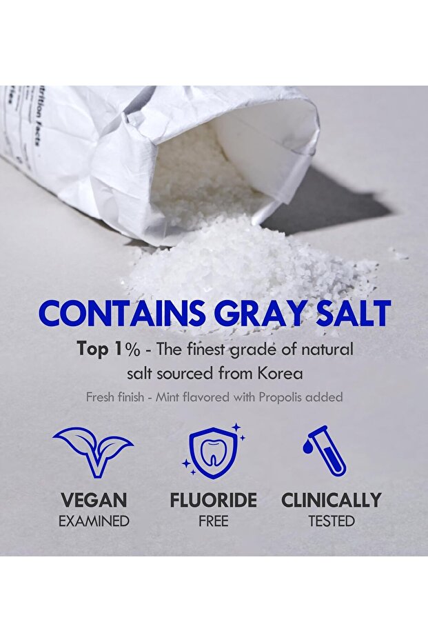 Green Clean Breath Toothpaste 30g – Korean Gray Salt Toothpaste with Matcha & Mint for Fresh Breath - 5
